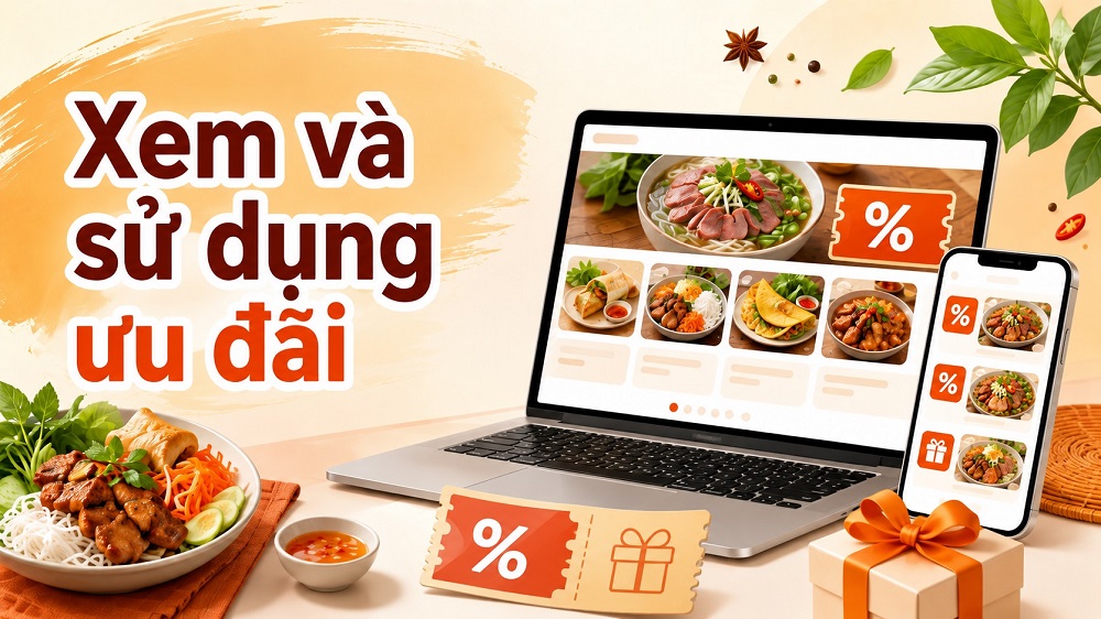 Xem và sử dụng ưu đãi