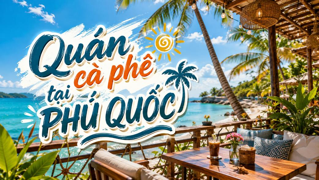 Quán cà phê tại Phú Quốc – Gợi ý không gian đẹp, thư giãn bên biển