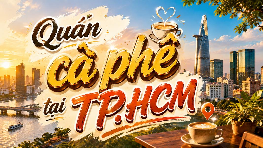 Quán cà phê tại TP.HCM – Gợi ý không gian đẹp, đa dạng phong cách