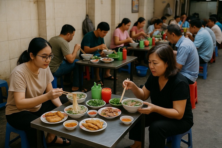 Quán ngon bình dân nhưng đắt khách – Bí quyết hút thực khách